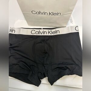Calvin Klein Microfiber low rise  Trunk - black new